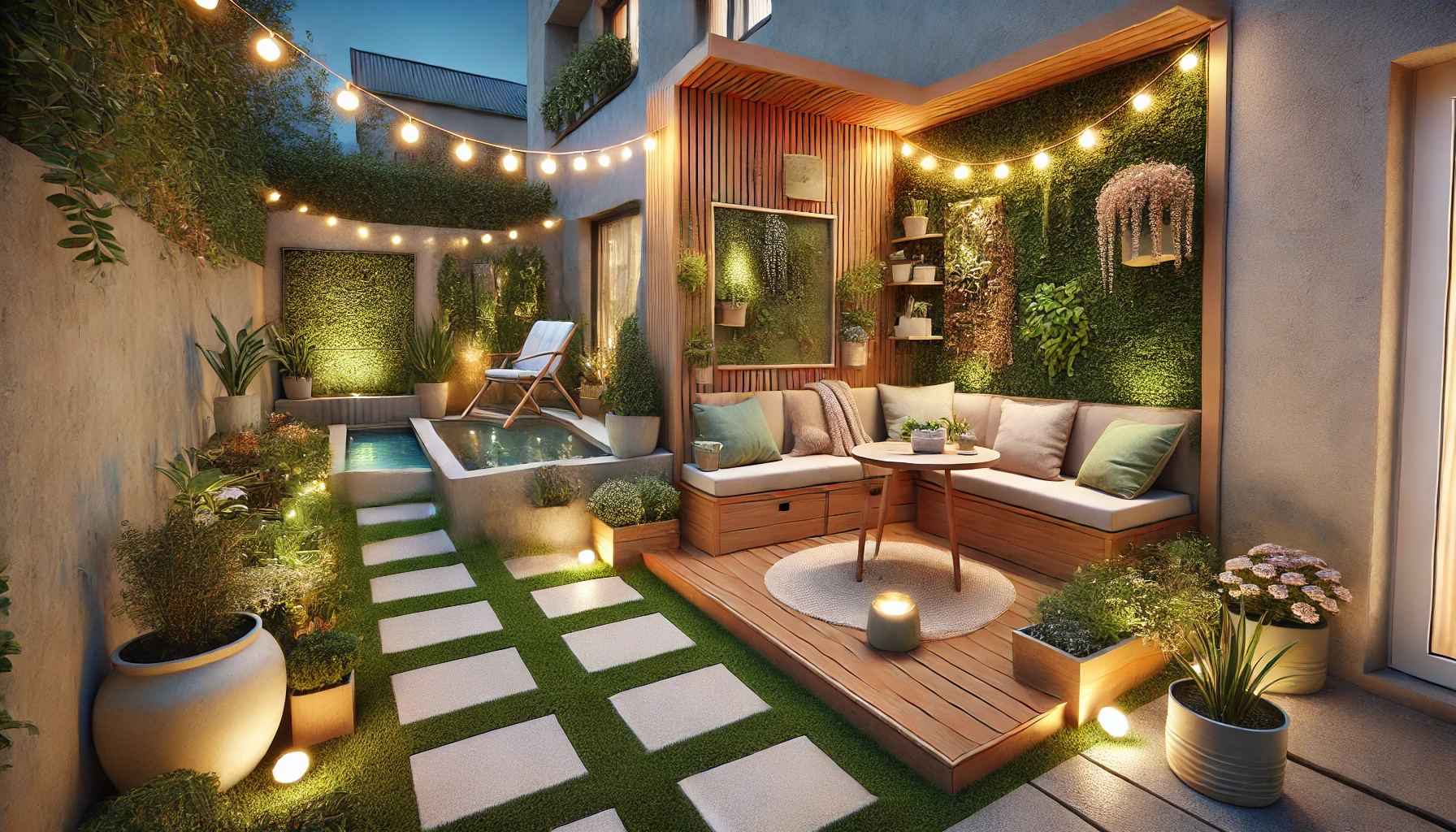 Kleine tuin inrichten: slimme tips voor een sfeervolle buitenruimte