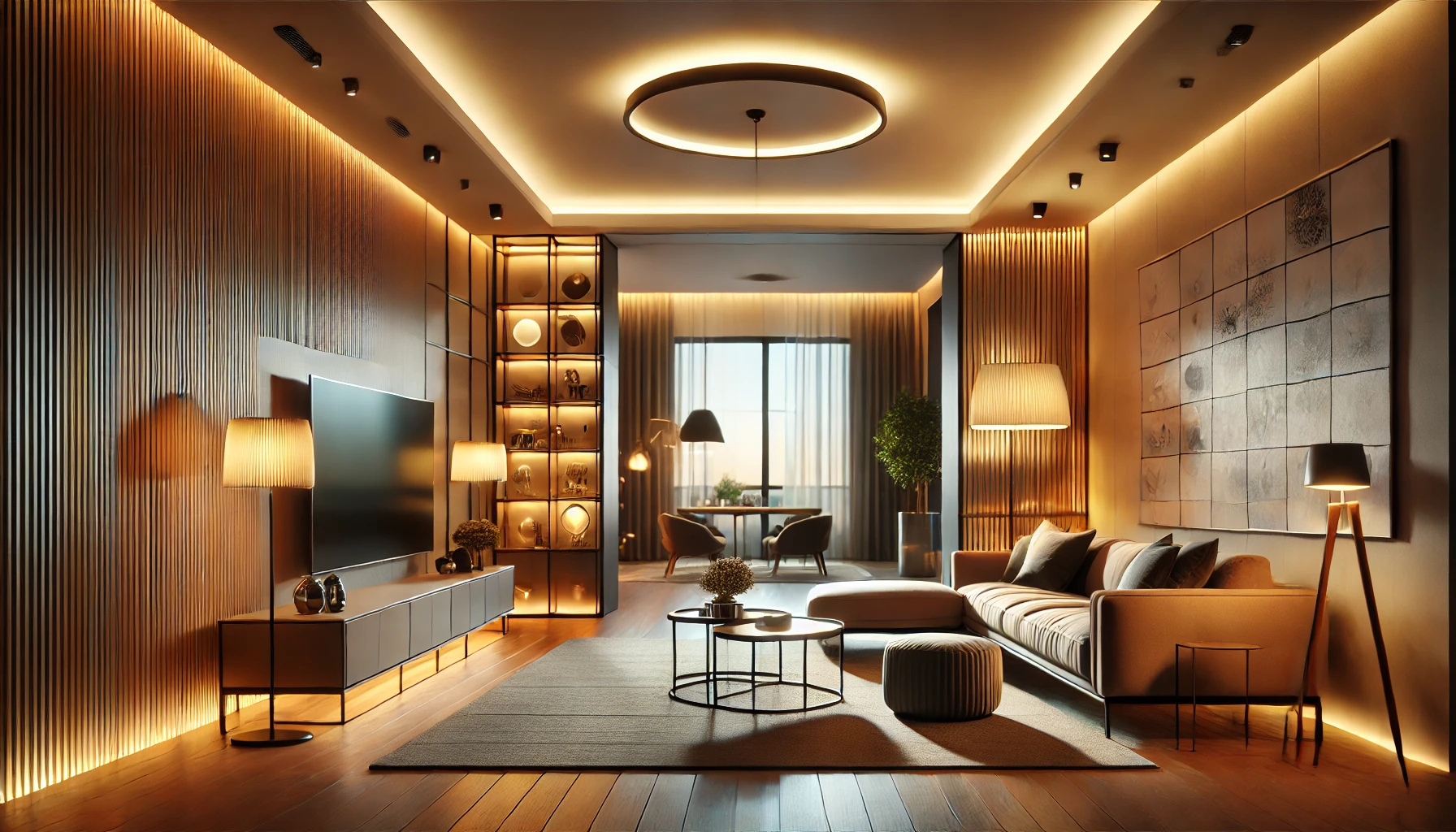 Lichtplan woonkamer: de perfecte balans tussen sfeer en functionaliteit