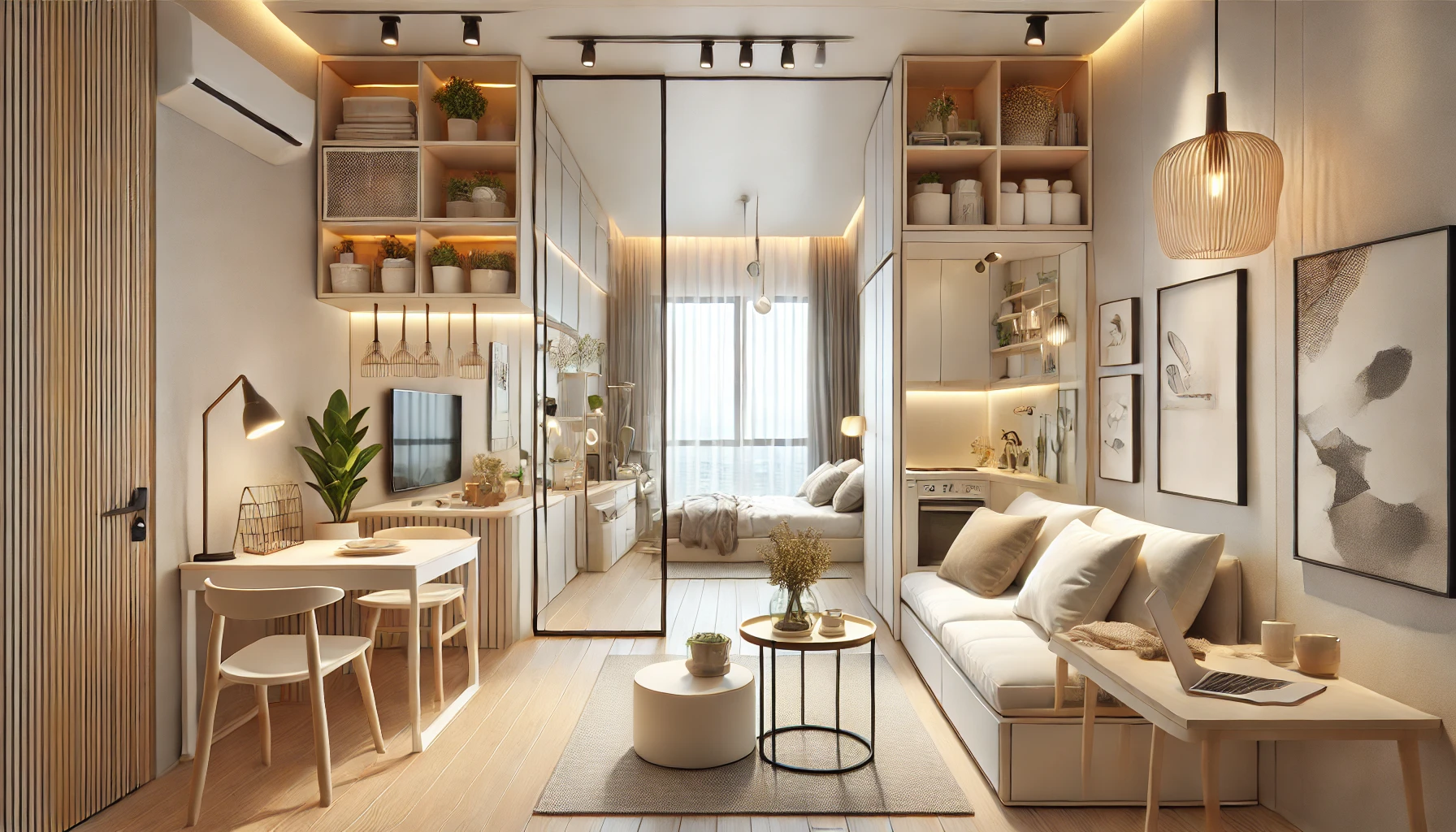 Kleine studio inrichten: slimme tips voor een ruimtelijk en stijlvol interieur