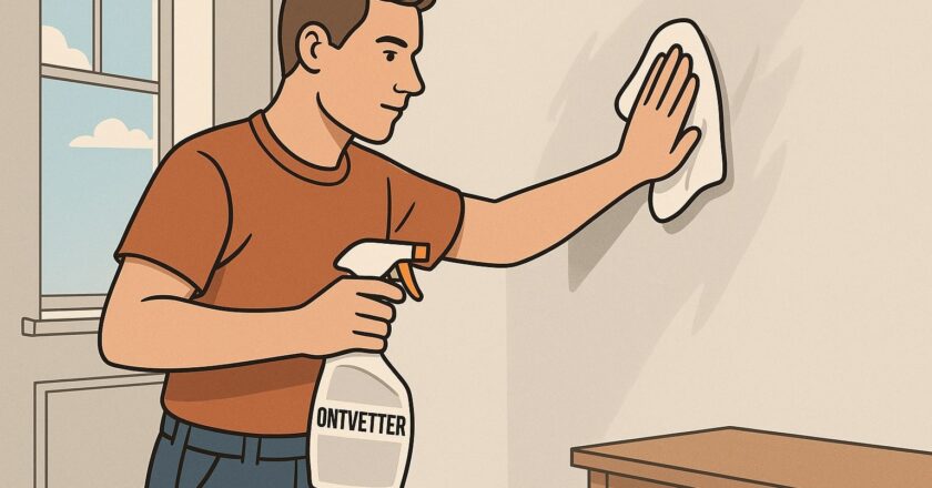 Ontvetten voor verven: waarom het essentieel is en hoe je het goed doet