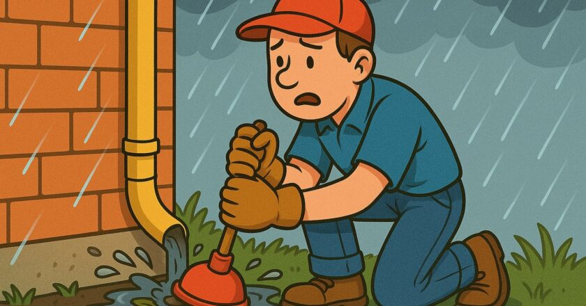 Regenpijp verstopt? Zo los je het grondig Ã©n blijvend op