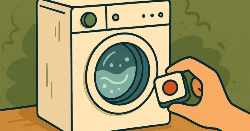 Vaatwastablet in wasmachine gebruiken: verstandig of niet?