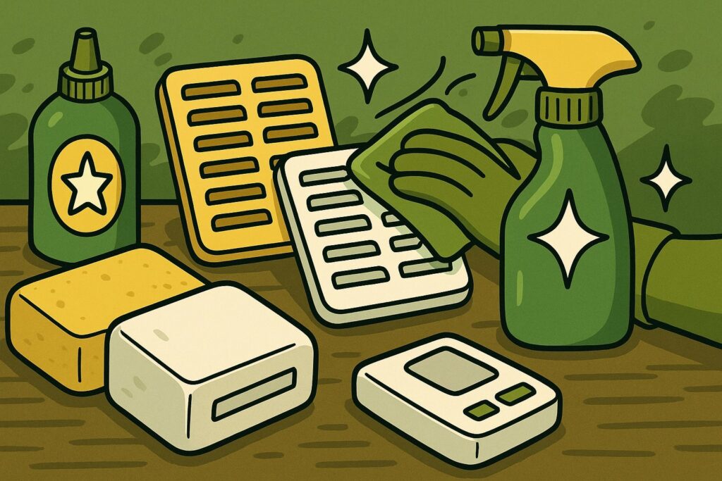 vergeeld plastic wit maken