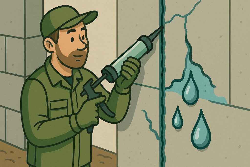 waterdichte voegen in betonbouw