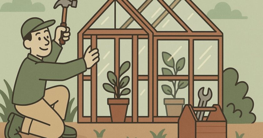 Zelf een serre maken: zo creÃ«er je jouw eigen groene oase