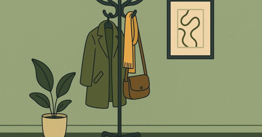 Waarom moderne kapstokken onmisbaar zijn in een strak interieur