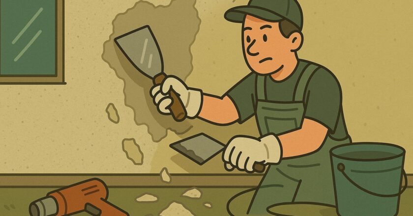 Spachtelputz verwijderen: hoe je het goed aanpakt en wat je beter kunt vermijden