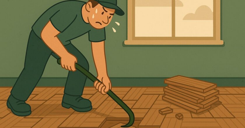Parketvloer verwijderen: slim aanpakken zonder schade en frustratie