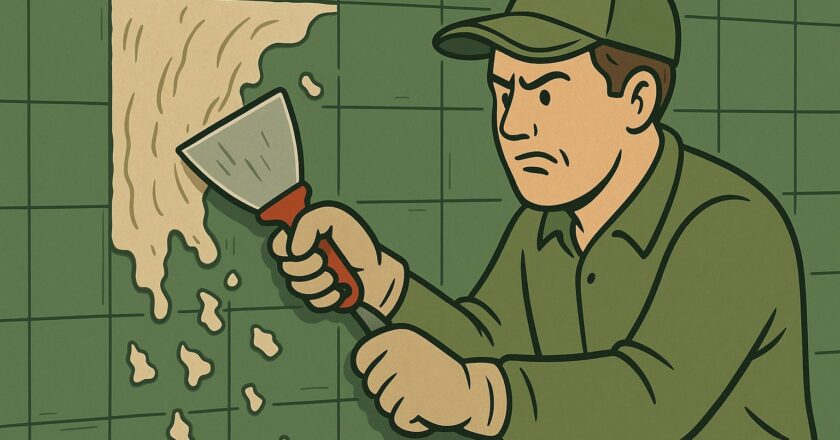 Tegellijm verwijderen: alles wat je moet weten