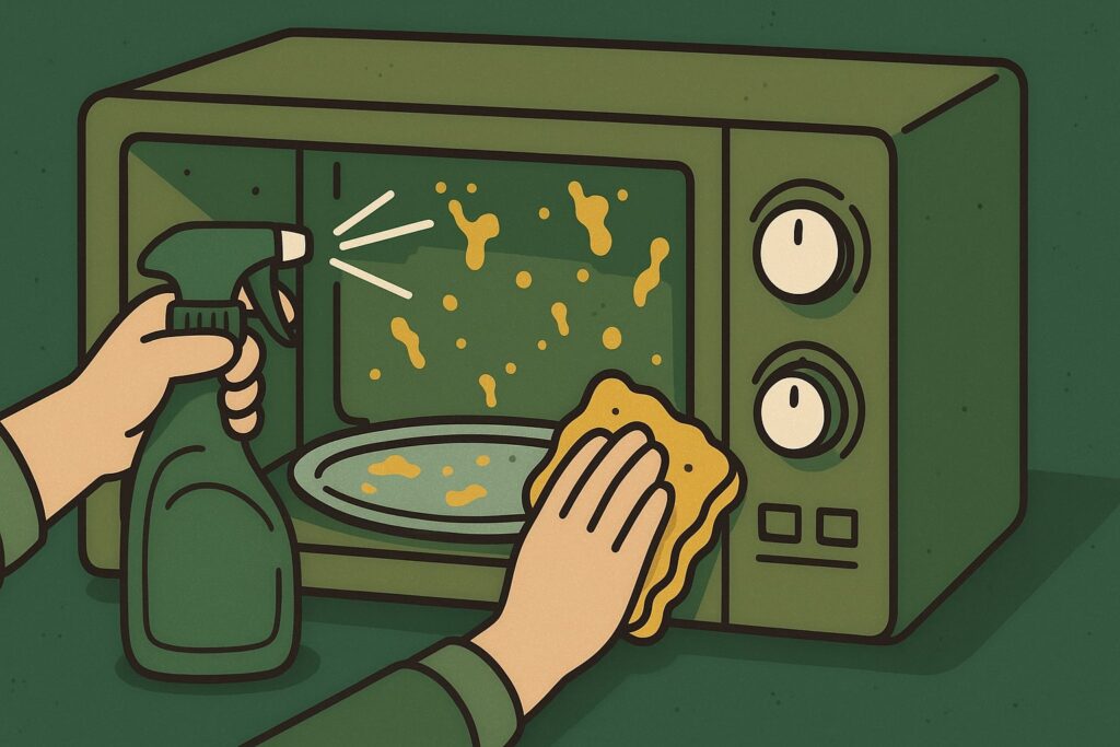 magnetron schoonmaken, magnetron