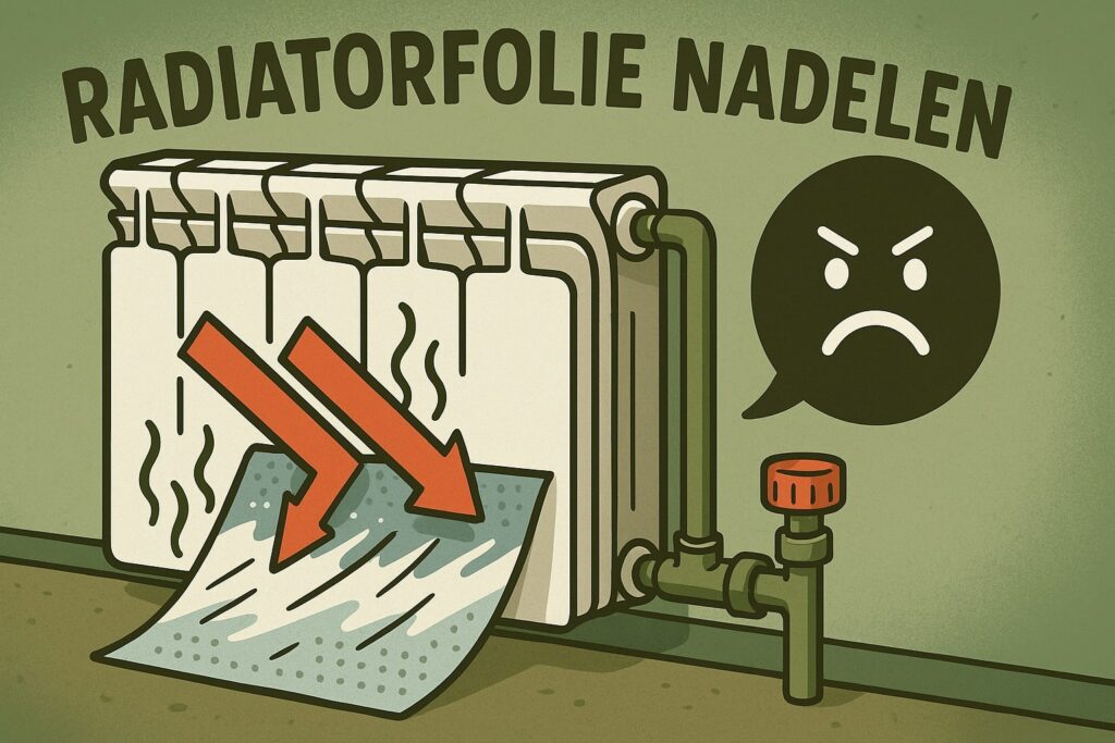 radiatorfolie nadelen, radiatorfolie