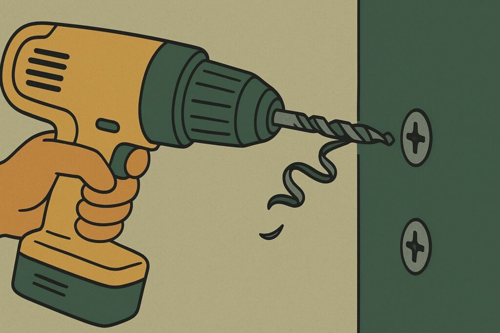 schroef uitboren, schroef