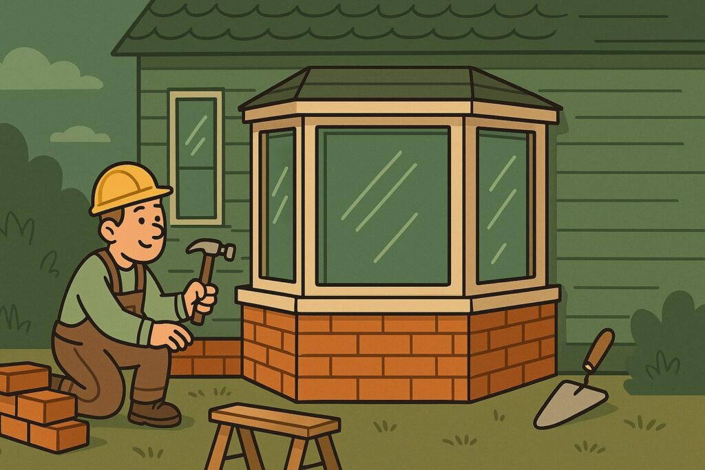 erker aanbouwen, erker