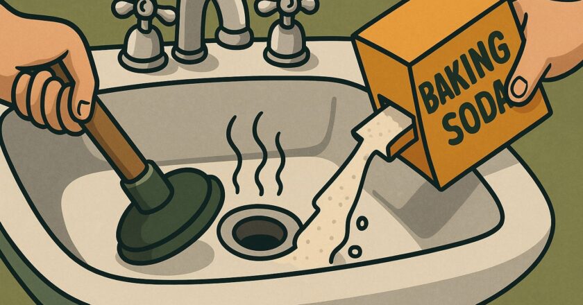 Ontstoppen met baking soda: natuurlijke kracht voor een schoon afvoer