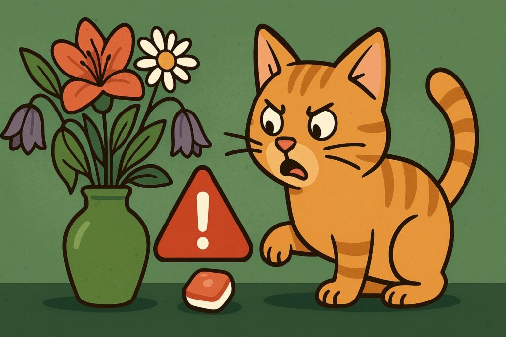 welke bloemen zijn giftig voor katten