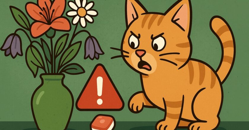 Welke bloemen zijn giftig voor katten en hoe ga je er veilig mee om