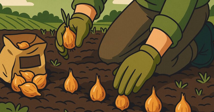 Uien planten: zo haal je het beste uit je moestuin