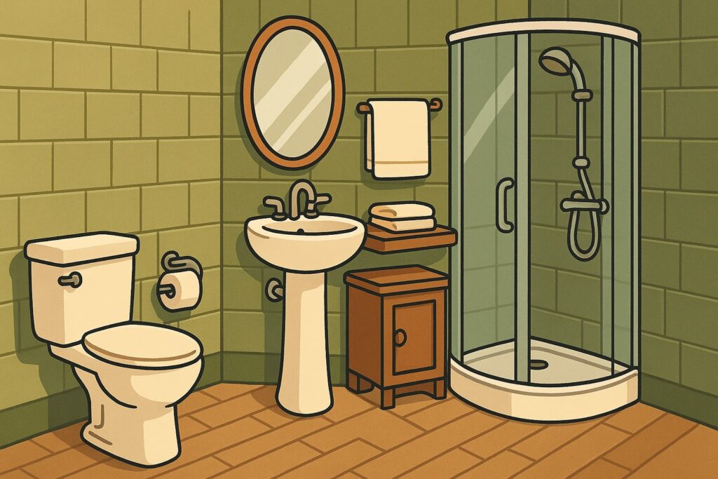 zeer kleine badkamer inrichten