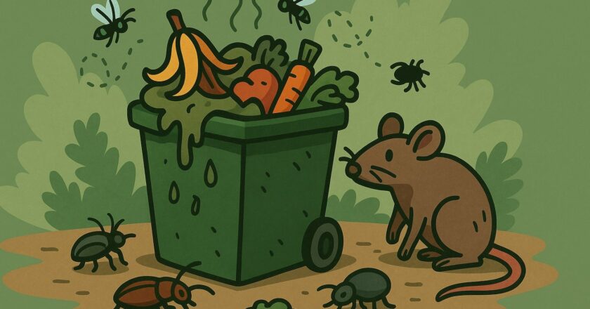 Beestjes in je container? Met deze 5 tips ben je ze voorgoed kwijt