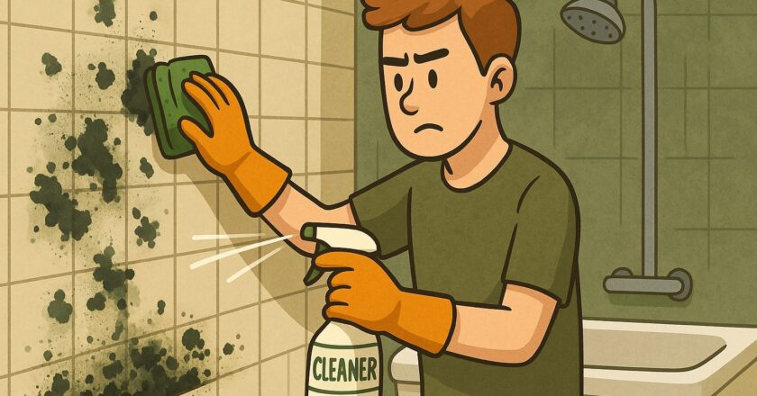 Schimmel badkamer verwijderen: zo pak je het effectief aan