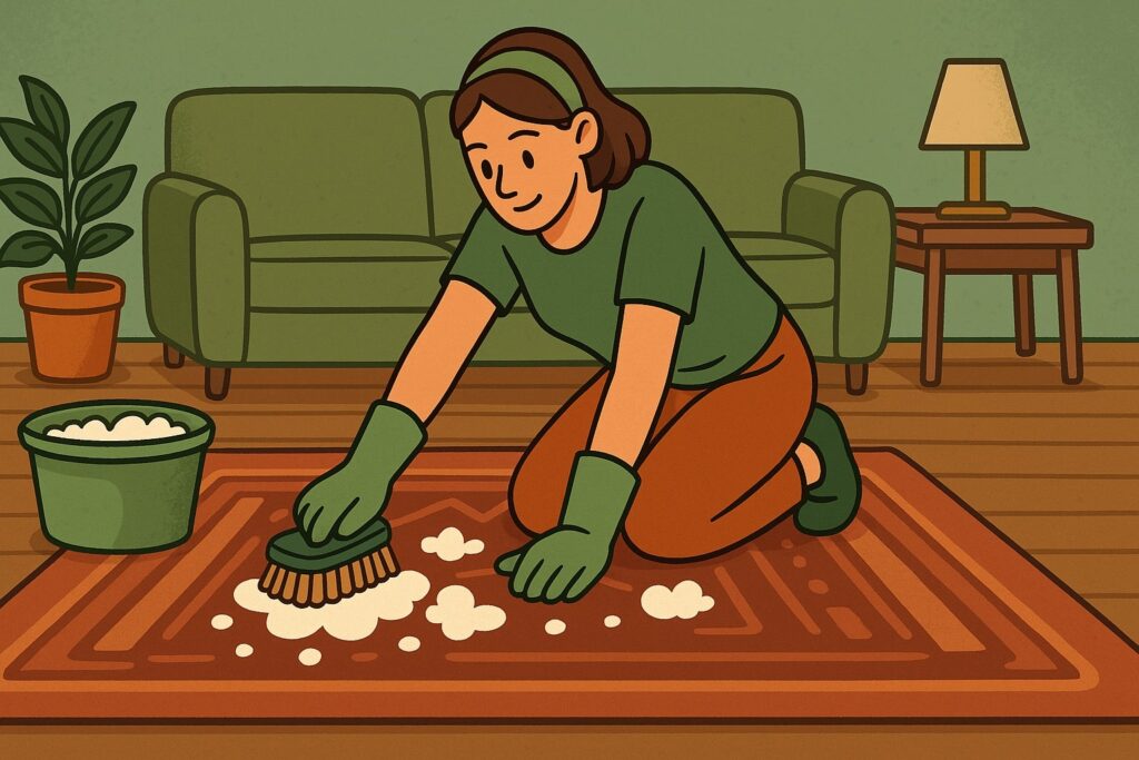 Vloerkleed schoonmaken: slimme methoden voor een fris resultaat