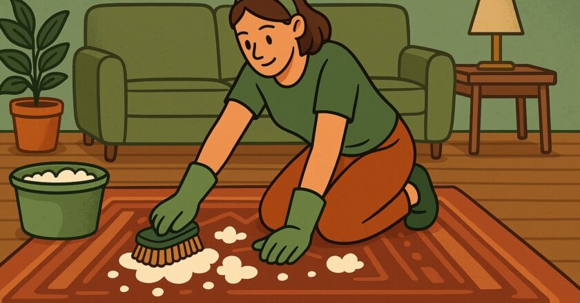 Vloerkleed schoonmaken: slimme methoden voor een fris resultaat