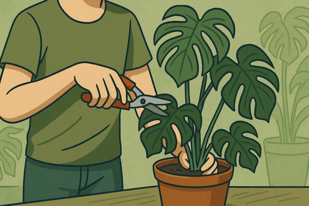 Monstera snoeien: zo houd je je kamerplant gezond en stijlvol
