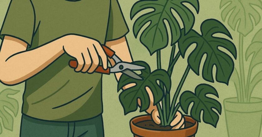 Monstera snoeien: zo houd je je kamerplant gezond en stijlvol