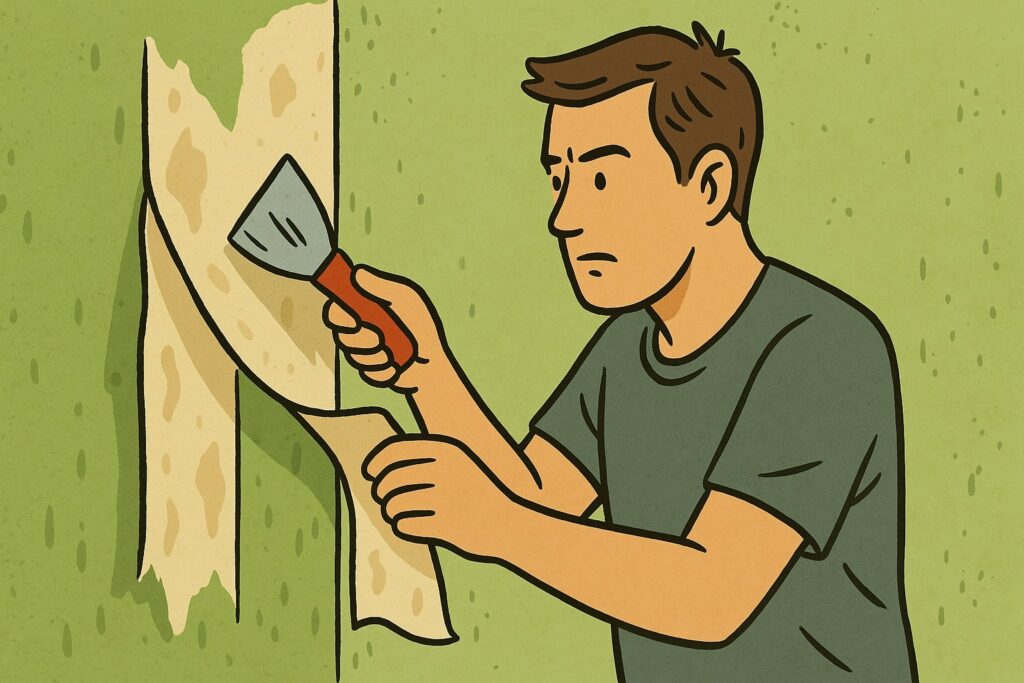 Behang afhalen: slimme methoden en praktische tips