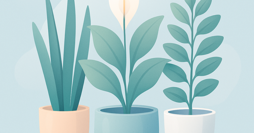 Beste luchtzuiverende planten