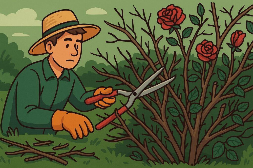 Verwaarloosde klimroos snoeien: zo breng je haar weer tot bloei