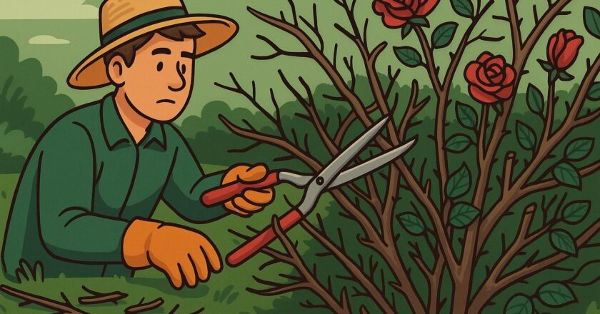 Verwaarloosde klimroos snoeien: zo breng je haar weer tot bloei