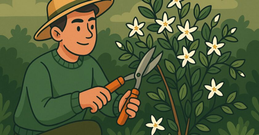 Jasmijn snoeien: zo houd je deze klimplant gezond en bloeirijk