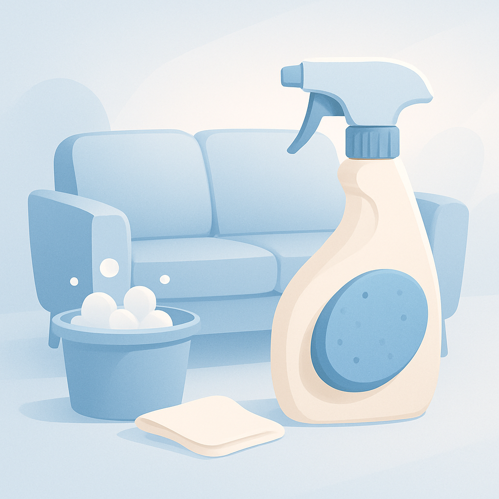 Hoe maak je een bank schoon