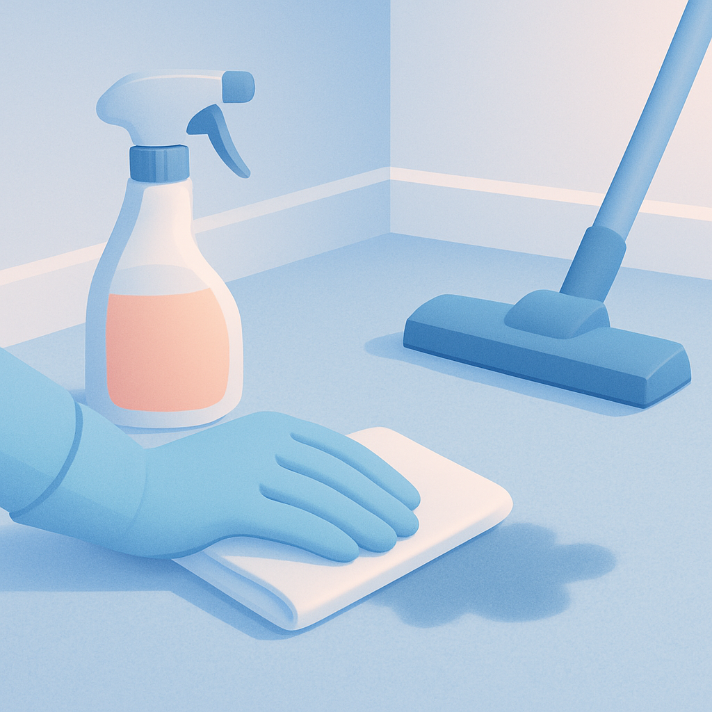 Hoe verwijder je vlekken uit tapijt