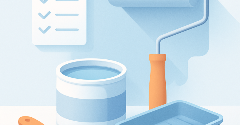 Muren schilderen stappenplan