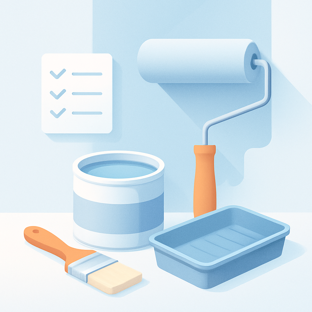 Muren schilderen stappenplan