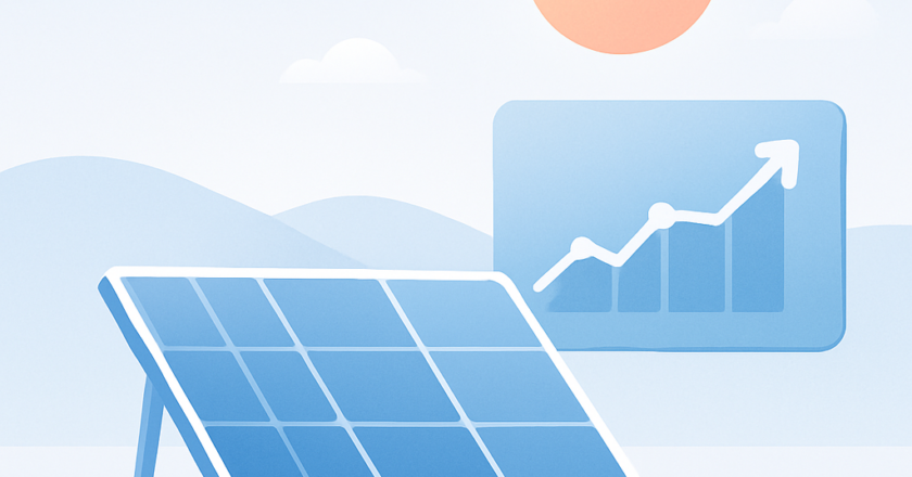Zonnepanelen opbrengst