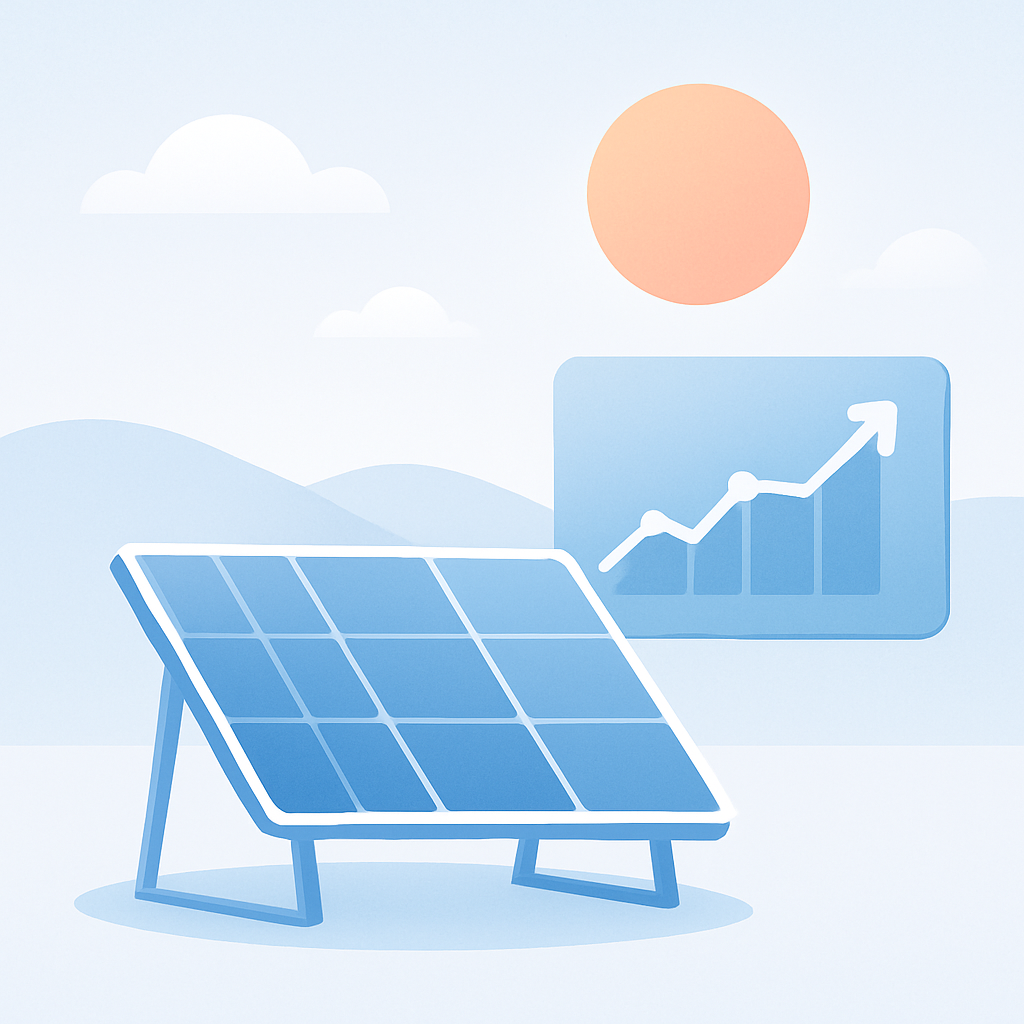 Zonnepanelen opbrengst