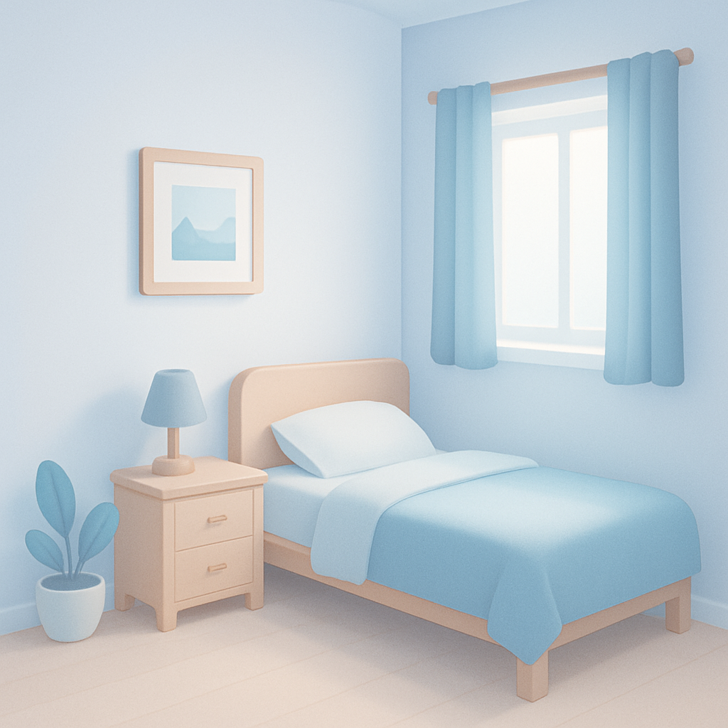 kleine slaapkamer inrichten