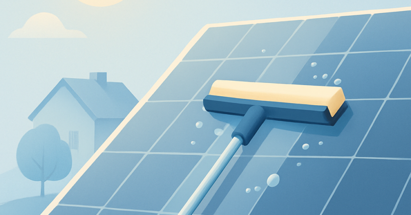 zonnepanelen schoonmaken