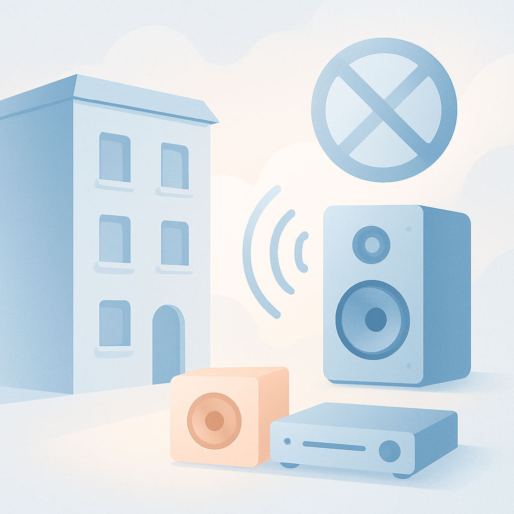 geluidsoverlast appartement